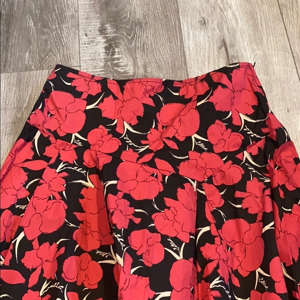 Zio Floral Handkerchief Midi Skirt - Picture 7 of 7